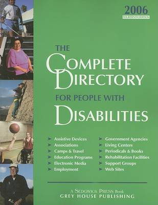 Cover of The Complete Directory for People with Disabilities