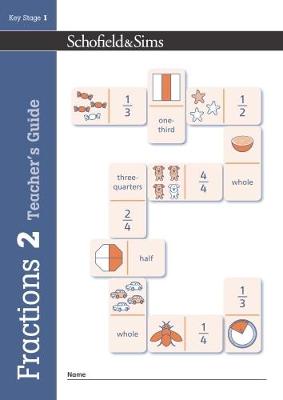 Book cover for Fractions, Decimals and Percentages Book 2 Teacher's Guide (Year 2, Ages 6-7)