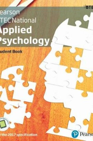 Cover of BTEC National Applied Psychology Student Book + Activebook