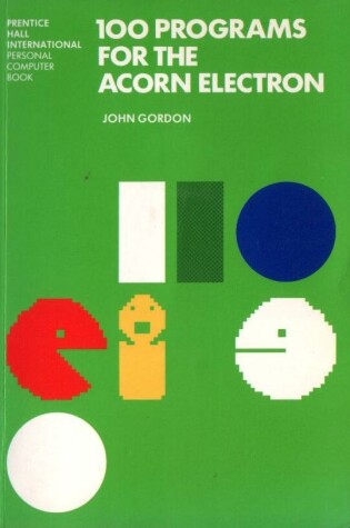 Cover of One Hundred Programmes for the Acorn ELECTRON