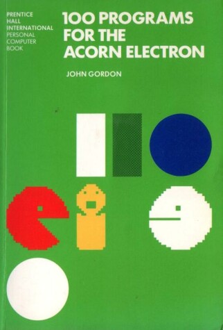 Book cover for One Hundred Programmes for the Acorn ELECTRON