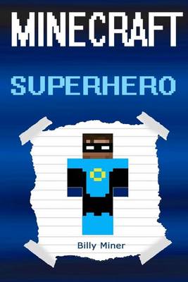 Book cover for Minecraft Superhero