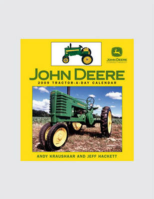 Book cover for John Deere Tractor-A-Day Calendar