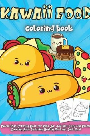 Cover of Kawaii Food Coloring Book