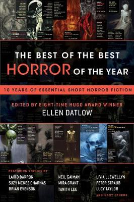Book cover for The Best of the Best Horror of the Year