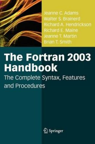 Cover of The FORTRAN 2003 Handbook