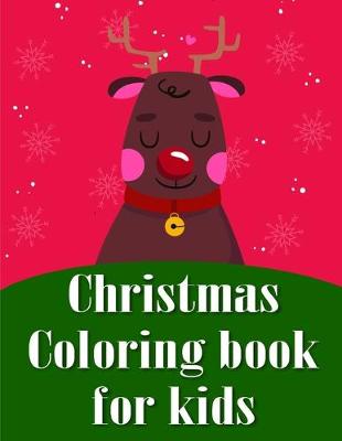 Book cover for Christmas Coloring Book for Kids