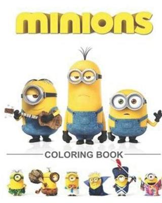 Book cover for Minions Coloring Book