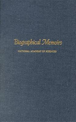 Book cover for Biographical Memoirs V.78