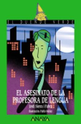 Book cover for El asesinato de la profesora de lengua