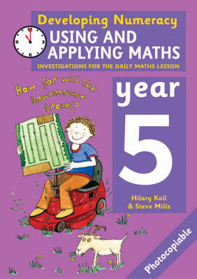 Book cover for Using and Applying Maths: Year 5