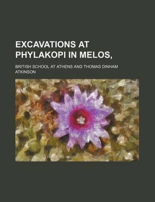 Book cover for Excavations at Phylakopi in Melos,