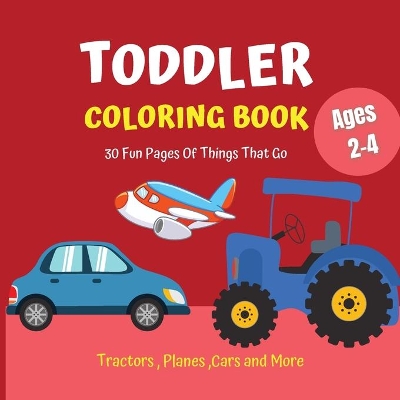 Book cover for Toddler Coloring Book