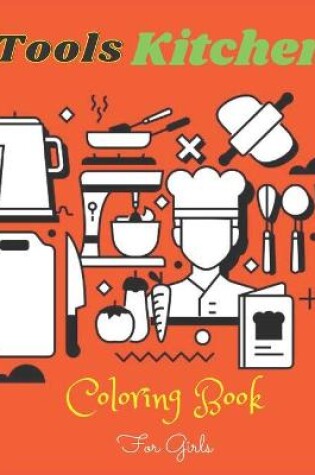 Cover of Tools kitchen coloring book