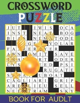 Book cover for Crossword Puzzle Book For Adult