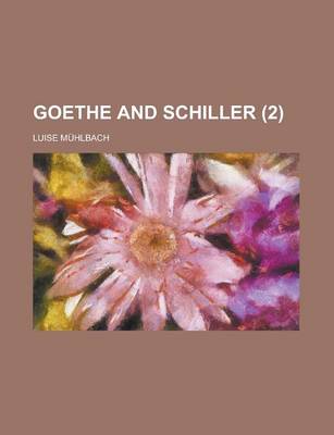 Book cover for Goethe and Schiller (2)