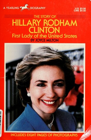 Book cover for The Story of Hillary Rodham Clinton