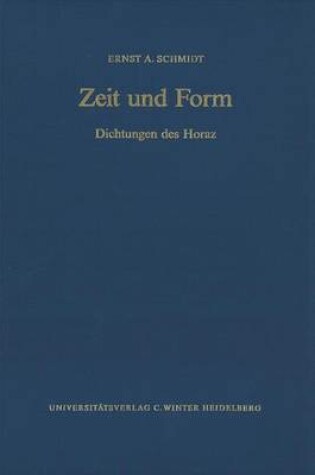 Cover of Zeit Und Form