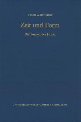 Book cover for Zeit Und Form