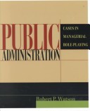 Book cover for Public Administration