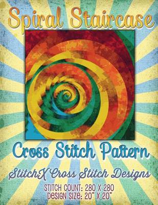 Book cover for Spiral Staircase Cross Stitch Pattern