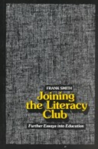 Cover of Joining the Literacy Club