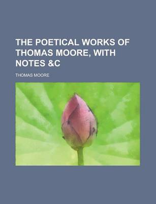 Book cover for The Poetical Works of Thomas Moore, with Notes &C