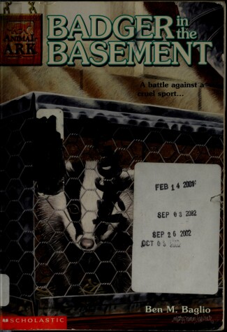 Book cover for Badger in the Basement