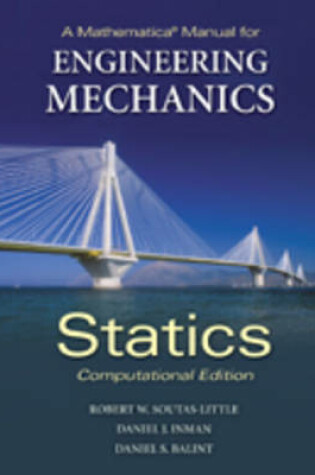 Cover of A Mathematica Manual for Engineering Mechanics: Statics - Computational Edition