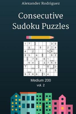 Cover of Consecutive Sudoku Puzzles - Medium 200 vol. 2