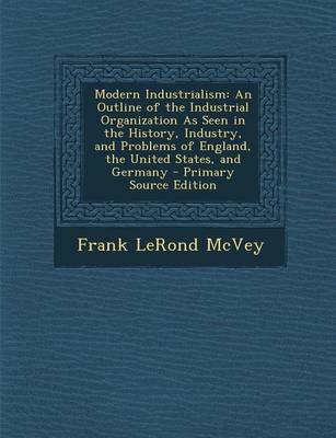 Book cover for Modern Industrialism