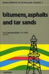 Book cover for Bitumens, Asphalts, and Tar Sands