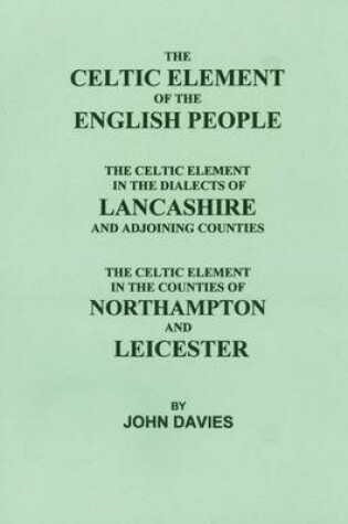Cover of The Celtic Element of the English People
