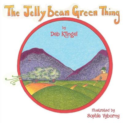 Book cover for The Jelly Bean Green Thing