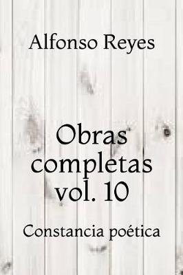 Book cover for Obras completas vol. 10