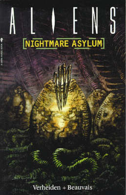 Book cover for Aliens: Nightmare Asylum