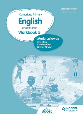 Book cover for Cambridge Primary English Workbook 5 Second Edition
