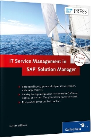 Cover of ITSM and ChaRM in SAP Solution Manager