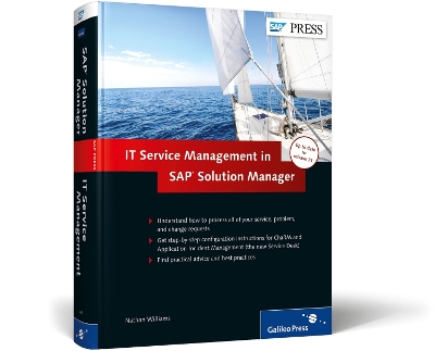 Book cover for ITSM and ChaRM in SAP Solution Manager