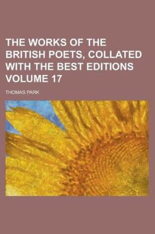 Cover of The Works of the British Poets, Collated with the Best Editions Volume 17