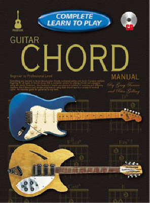 Book cover for Complete Learn to Play Guitar Chords Manual