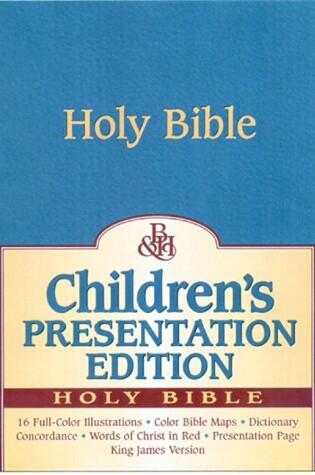 Cover of Bible Kjv Child Pres Zipper