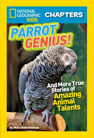 Book cover for Nat Geo Kids Chapters Parrot Genius