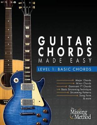 Book cover for Guitar Chords Made Easy, Level 1 Basic Chords