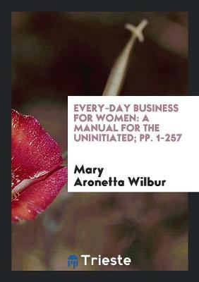 Book cover for Every-Day Business for Women