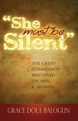 Book cover for She Must Be Silent