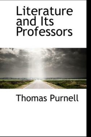 Cover of Literature and Its Professors