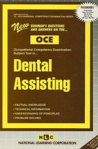 Cover of DENTAL ASSISTING