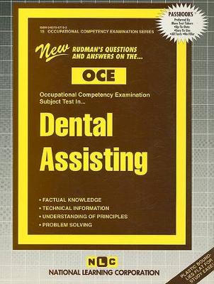 Book cover for DENTAL ASSISTING