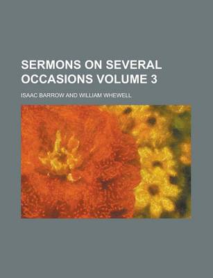 Book cover for Sermons on Several Occasions Volume 3